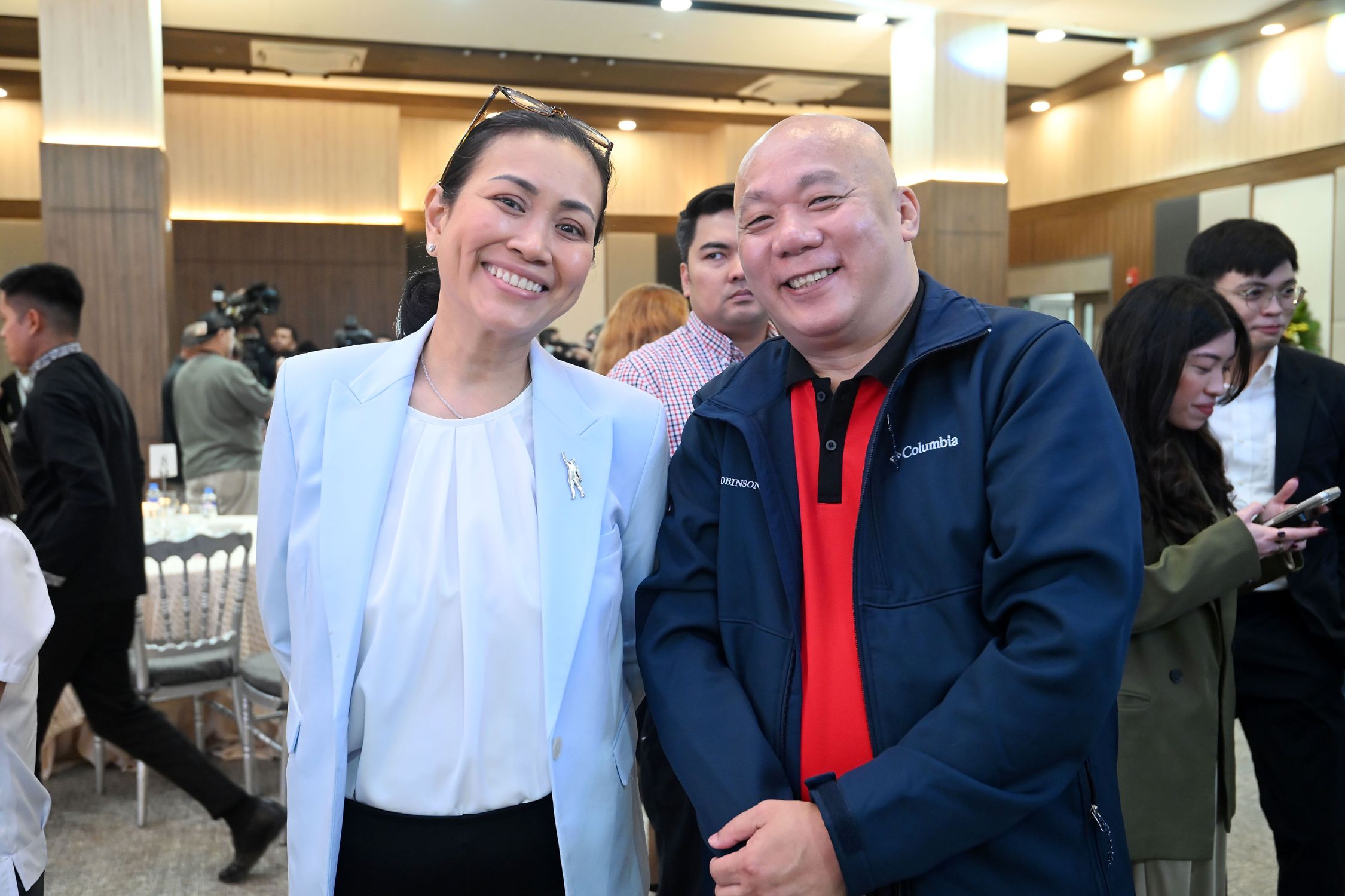 Robinsons Land President and CEO and Robinsons Malls External Affairs Director