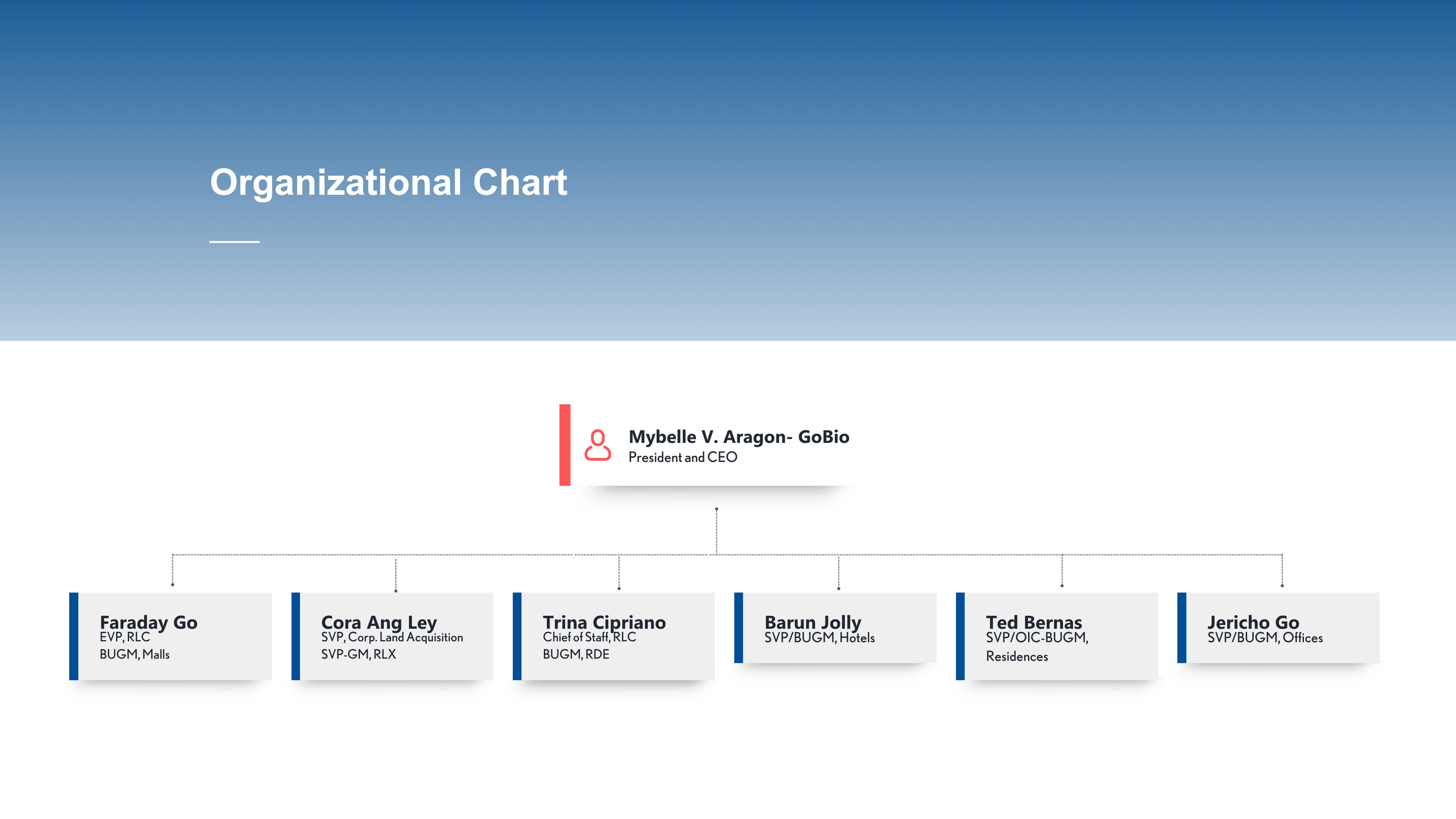 Organizational Chart BU