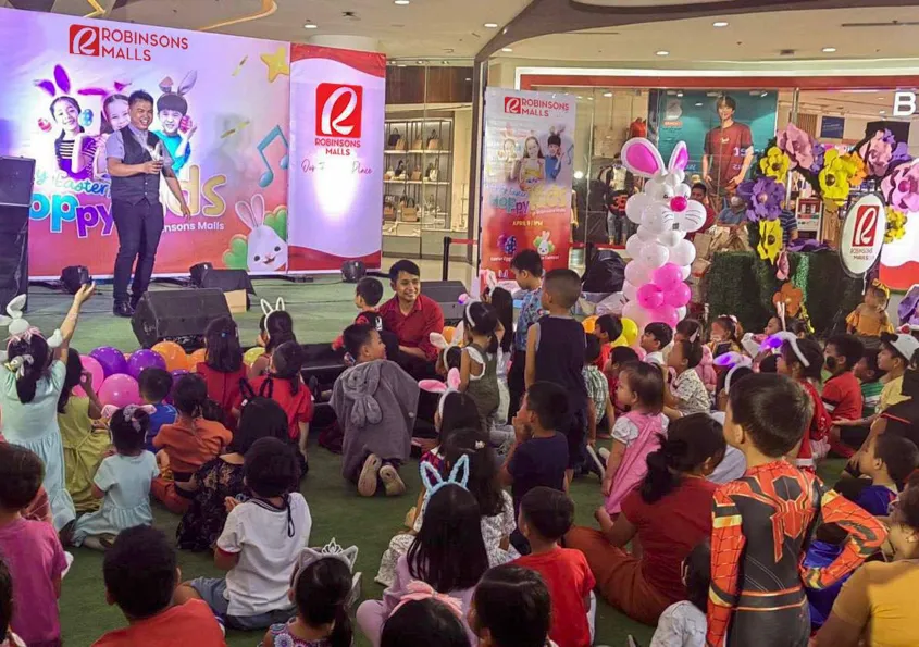 Hoppy Kids revel in Easter fun at Robinsons Malls