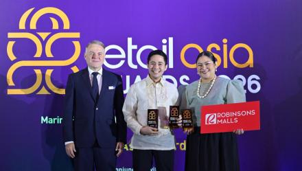 Robinsons Malls delegation at the Retail Asia Awards 2026. 